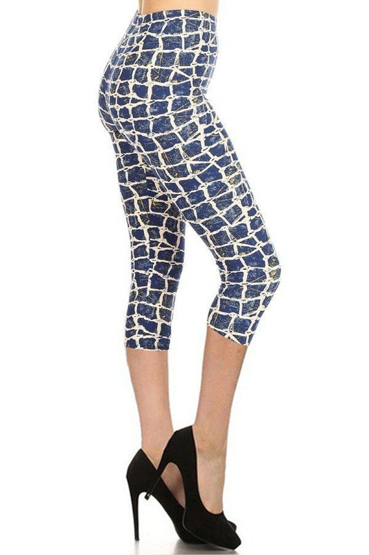 Printed Capri Leggings