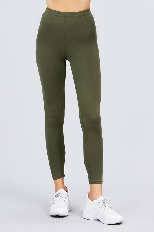 Cotton Spandex Workout Pants