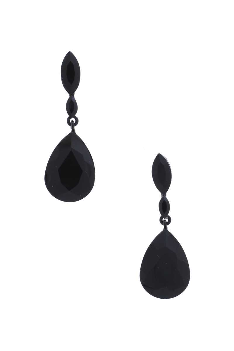 Teardrop Rhinestone Earring